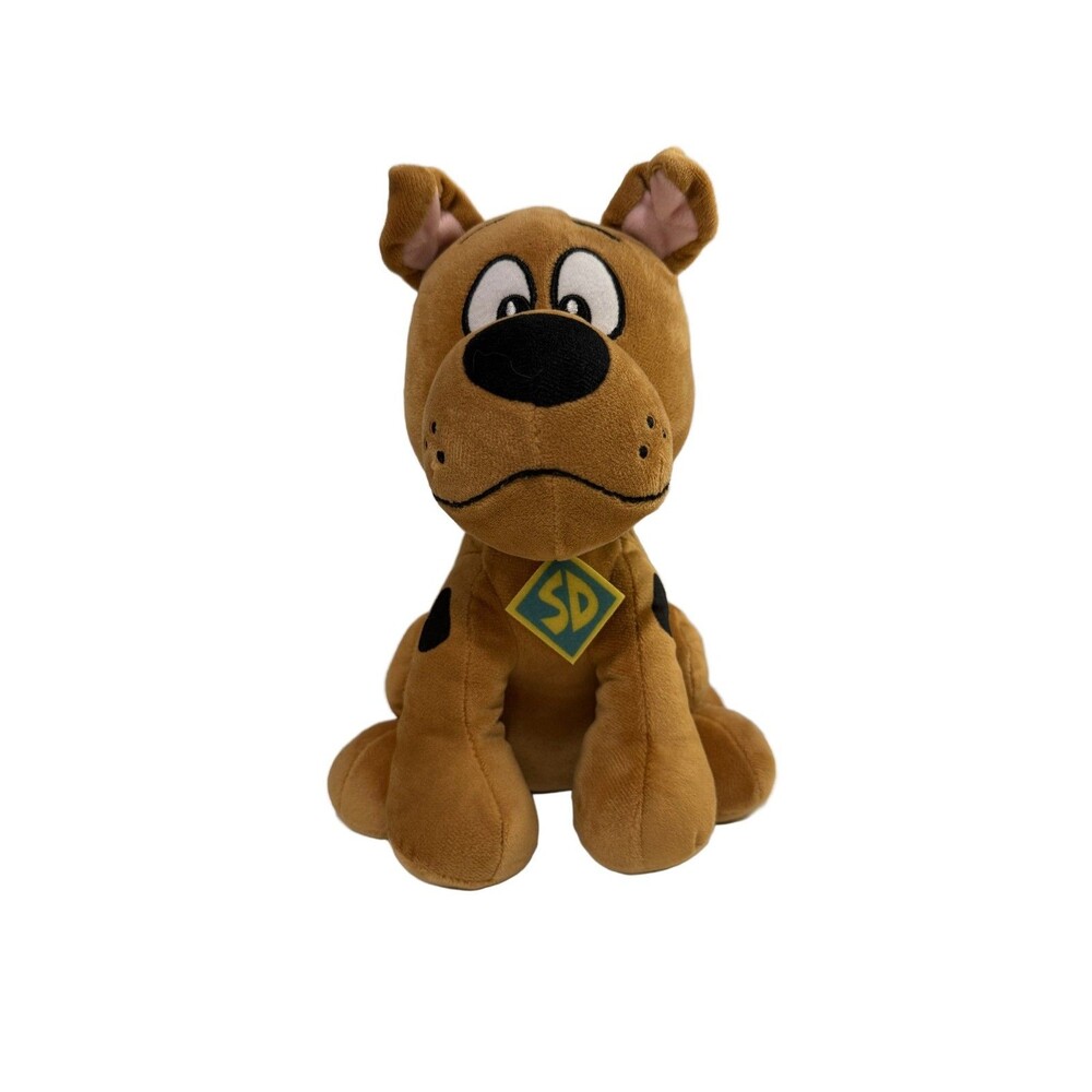 Kohl's Cares Scooby-Doo Plush Toy Dog 9 in Brown Huggable Blue Collar